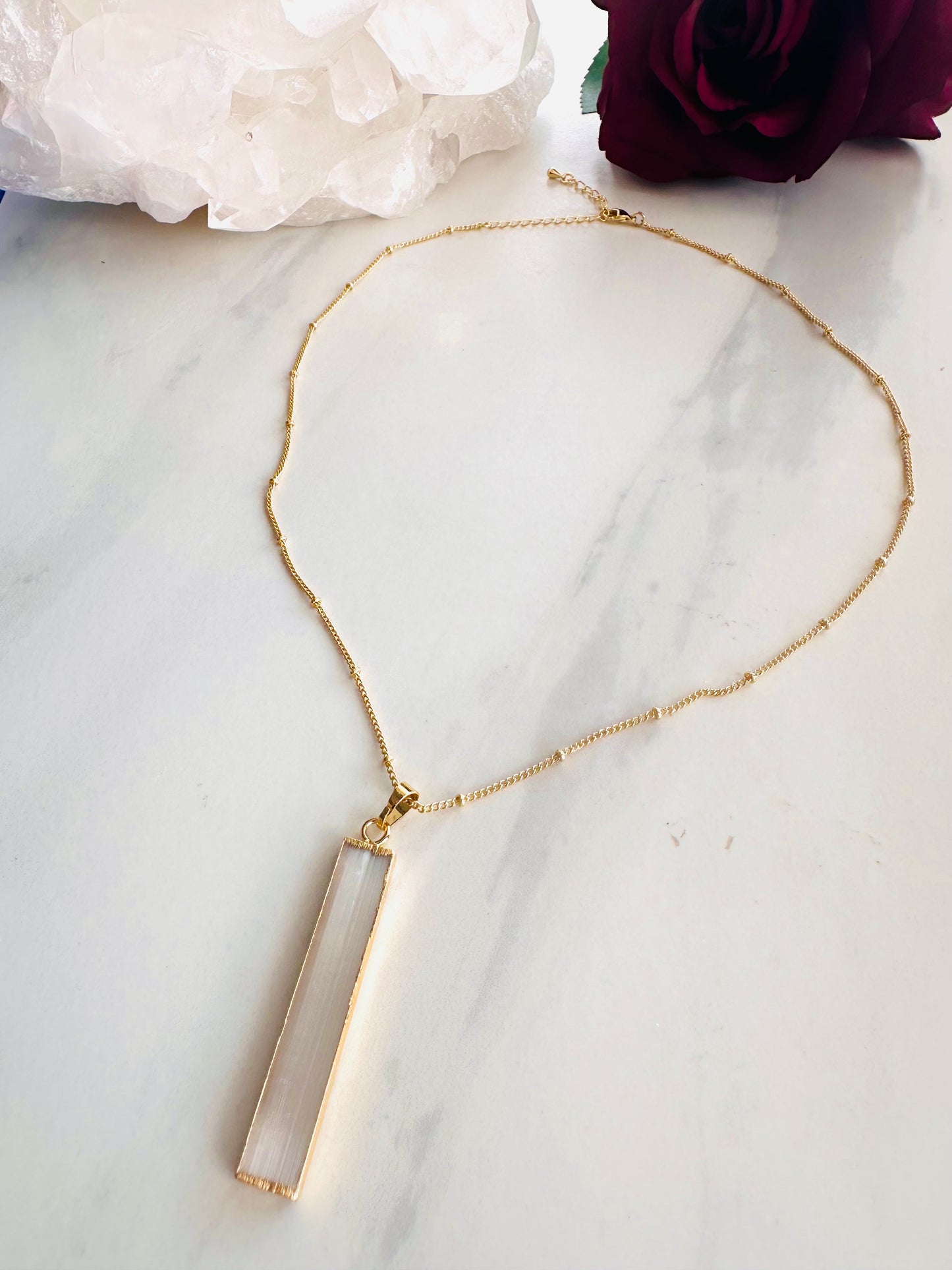 Selenite Serenity Necklace