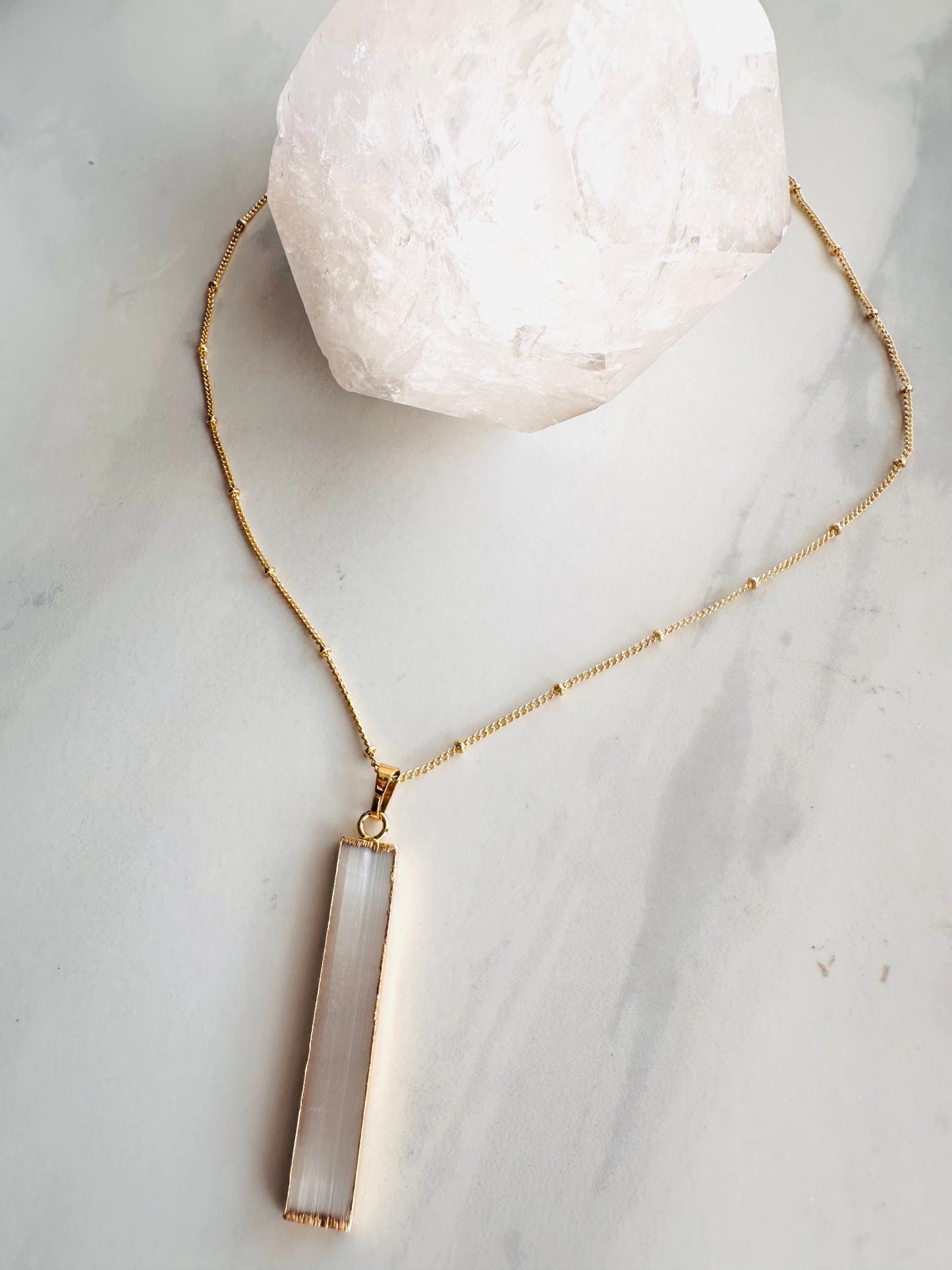 Selenite Serenity Necklace