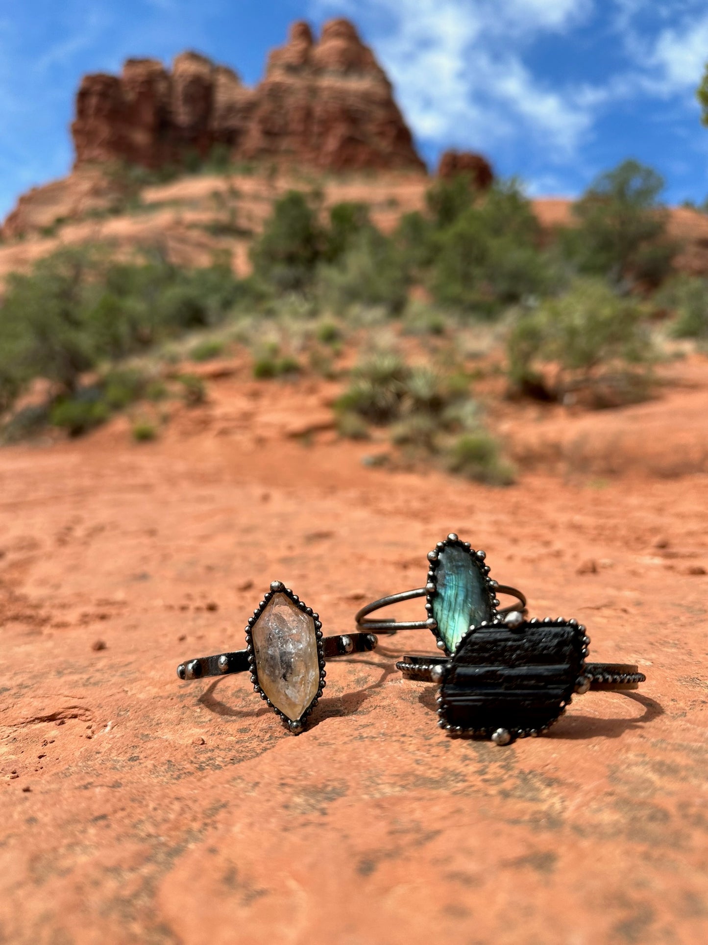 Transformation Cosmic Cuff Labradorite Bracelet