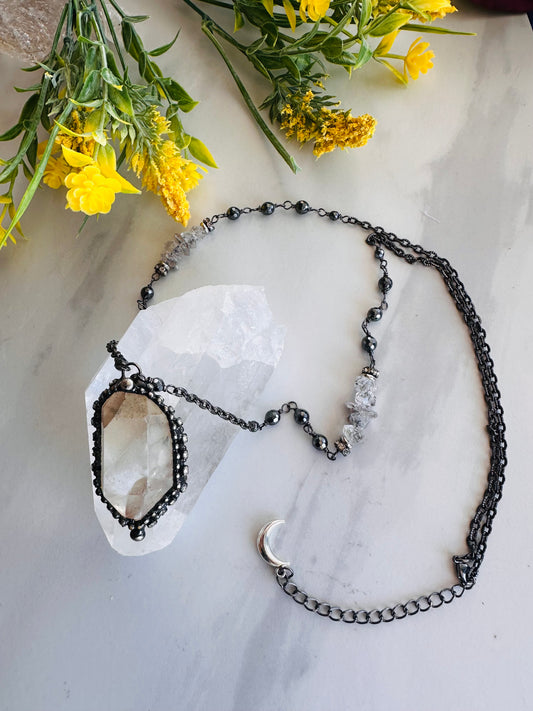 Herkimer Diamond One-of-A Kind Necklace